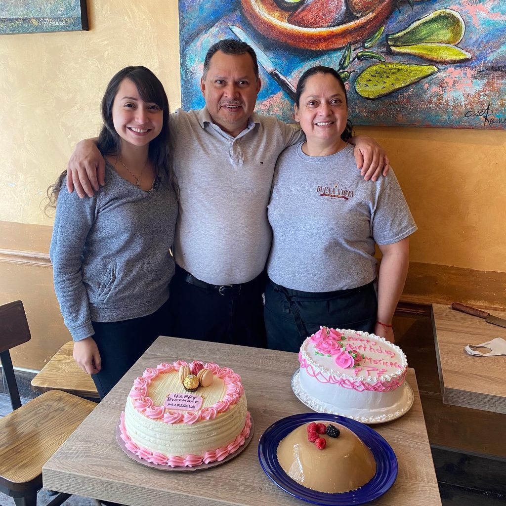 Buena Vista Mexican Restaurant owners — Ramirez family Lakeview Chicago